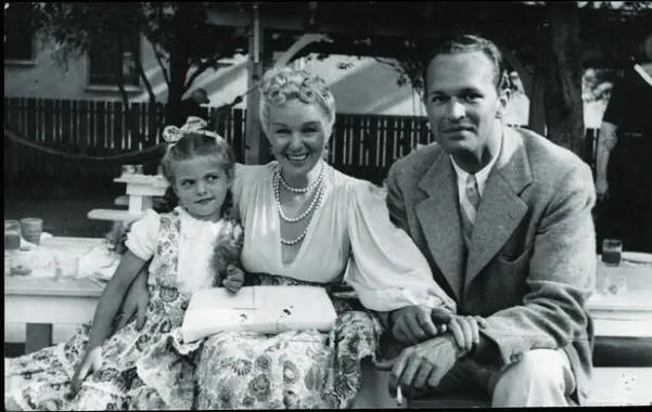 Julie, Gitta Alpar og Niels Bagge, ca. 1940