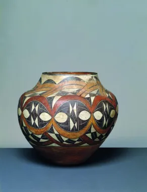 Krukke fra Acoma, højde 30,5 cm, sandsynligvis fra 1800-tallet