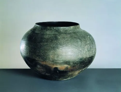 Krukke, diameter 45,5 cm, fra San Ildefonso, fra mellem 1700 og 1900