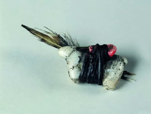 Dyrefetich, længde 10 cm, muligvis fra 1800- eller 1900-tallet