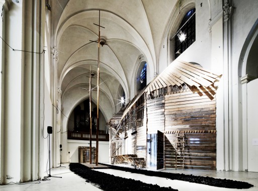 Nikolaj Kunsthal, solo show, København 2012, foto: Enok Holsegaard