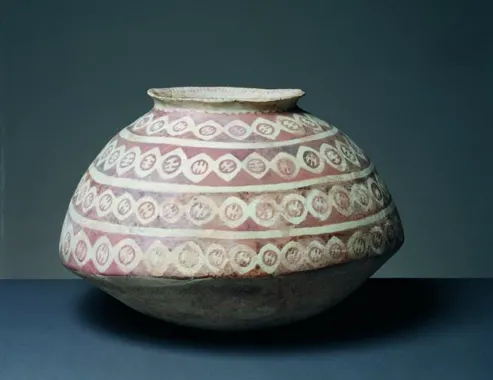 Krukke, diameter 44 cm, Sedentary-perioden, 900-1100.
