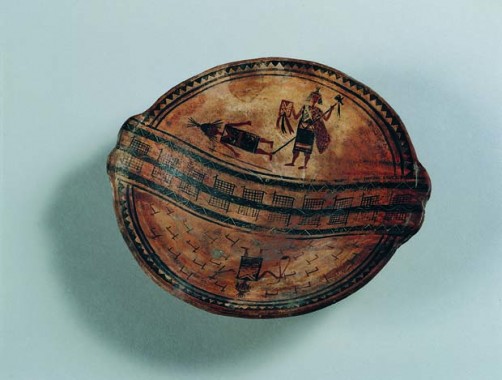 Tallerken, diameter ca. 19 cm, Inka, 1438-1532.