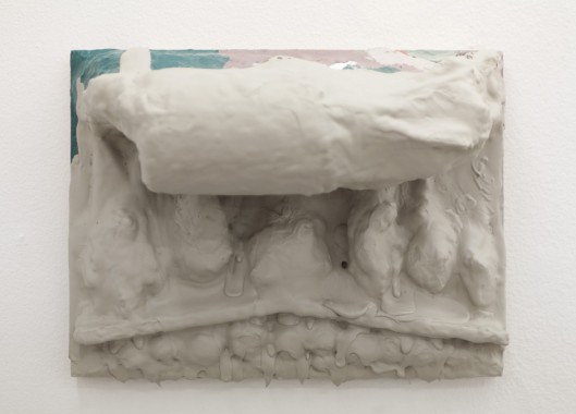 uden titel, 2011, akryl og trælim på brædder, 97x60 cm, foto: Anders Sune Berg