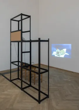Pollination Services, videoværk, 47 min, Forms of Entanglement, Charlottenborg, 2018, foto David Stjernholm