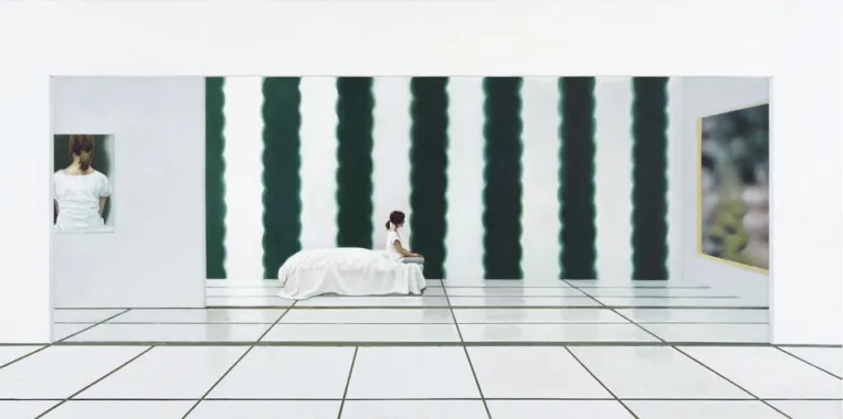 Som drømmer man om sin egen tilblivelse, 2011, 90x180 cm, foto: Anders Sune Berg