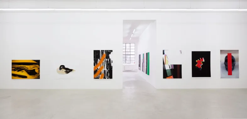 Installations view fra udstillingen 'Absalon Kirkeby: Lobster Lobster' hos Andersen’s Contemporary, 2015. Foto: Jan Søndergaard