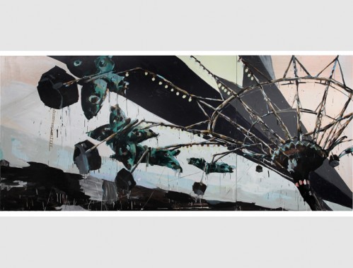 Butterfly, 2009, 550 x 280 cm, foto: Ole Geerthsen