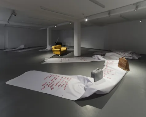 Julie Stavad, I am here for pleasure but it is no fun, 2022. Foto: Anders Sune Berg.