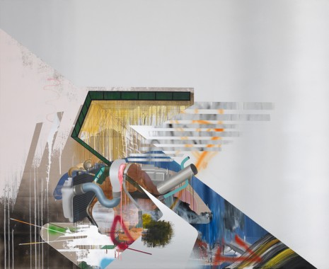 The Great Kaput, 2011, olie og akryl på lærred, 180 cm x 220 cm, © Ivan Andersen, Galleri Bo Bjerggaard