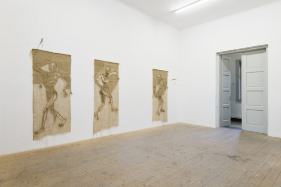 I CAN SMILE AT THE PAST, 2018, Installation View, Academy of Fine Arts Vienna