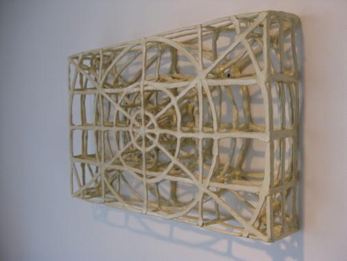Keramisk konstruktion, 2012, 20x40x4 cm