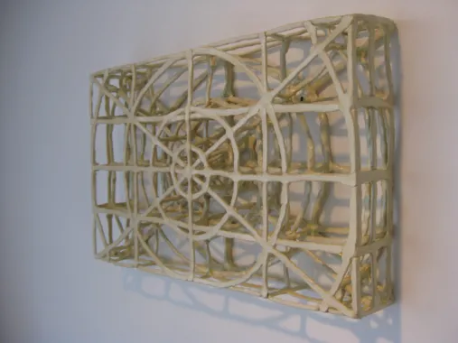 Keramisk konstruktion, 2012, 20x40x4 cm