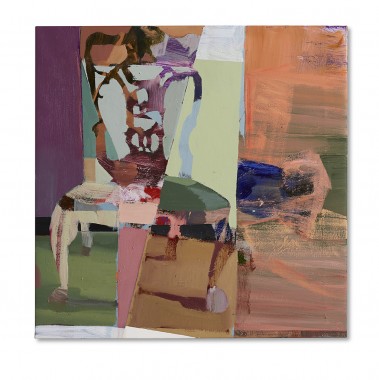 U.T. 2013, olie på lærred, 100x100 cm