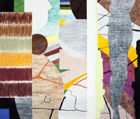Forfatteren Inger Christensen, acryl på lærred, 2015, foto: Stine Heger