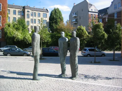 Mødet. 2003, Roseørns Alle (Energiens Torv), foto: Paul Jacobsen