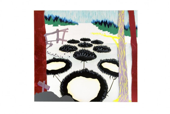 Hiking in the Unknown, 2007, 180 x 200 cm, foto: Honza