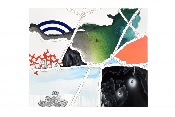Start Over, 2007, 150 x 180 cm, foto: Honza