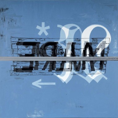 Zwei Bilder, 2007, 200 x 200 cm