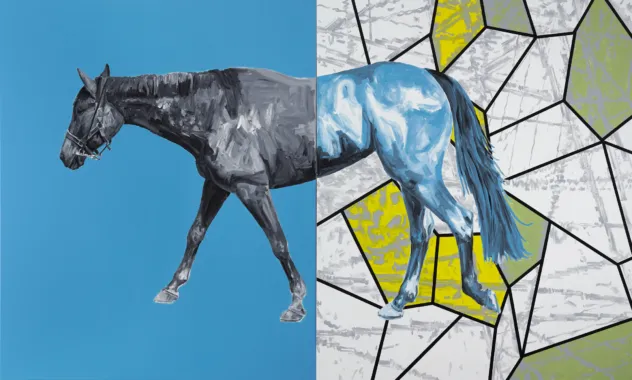 Uden titel, 2009, 240 x 400 cm