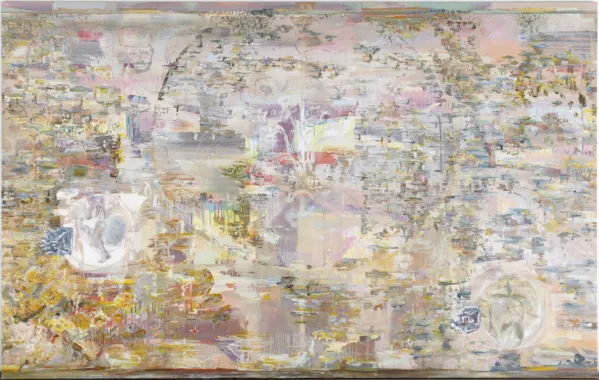 White. Hottentot Apron, 2010, Olie på lærred, 190 x 300 cm