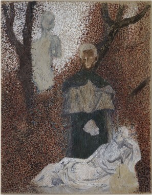 Heksehertugen fra Herlev (udsnit). 2014, 308 x 241 cm, Akryl på syet lærred, foto: Anders Sune Berg