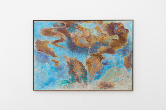 Katrine Bobek, Untitled, 2022, olie på lærred, 120 x 170 cm. Foto: Katrine Bobek.